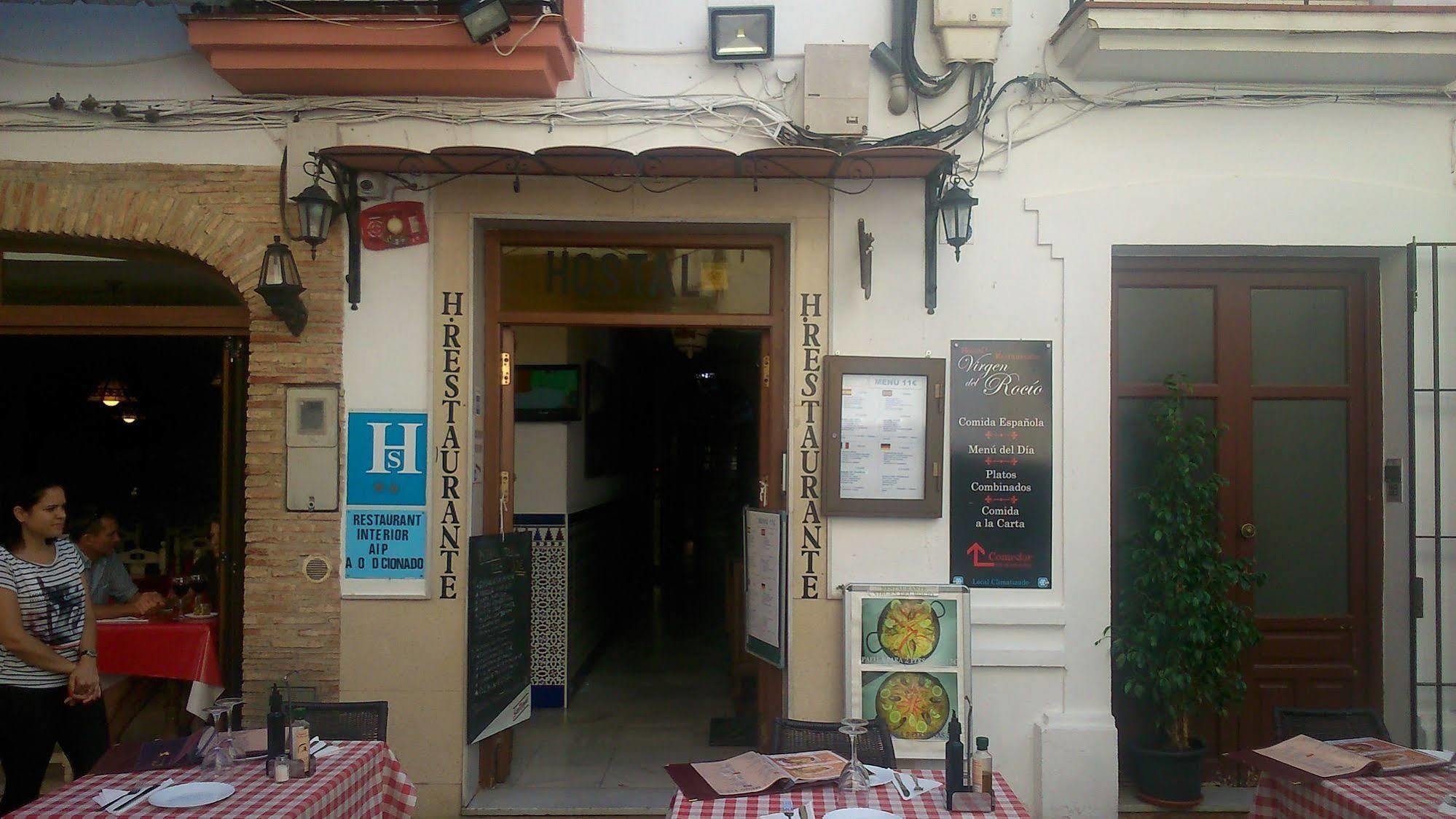 Hostal Virgen Del Rocio Ронда Экстерьер фото